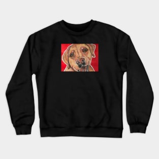 Smiling Labrador T-shirt Crewneck Sweatshirt